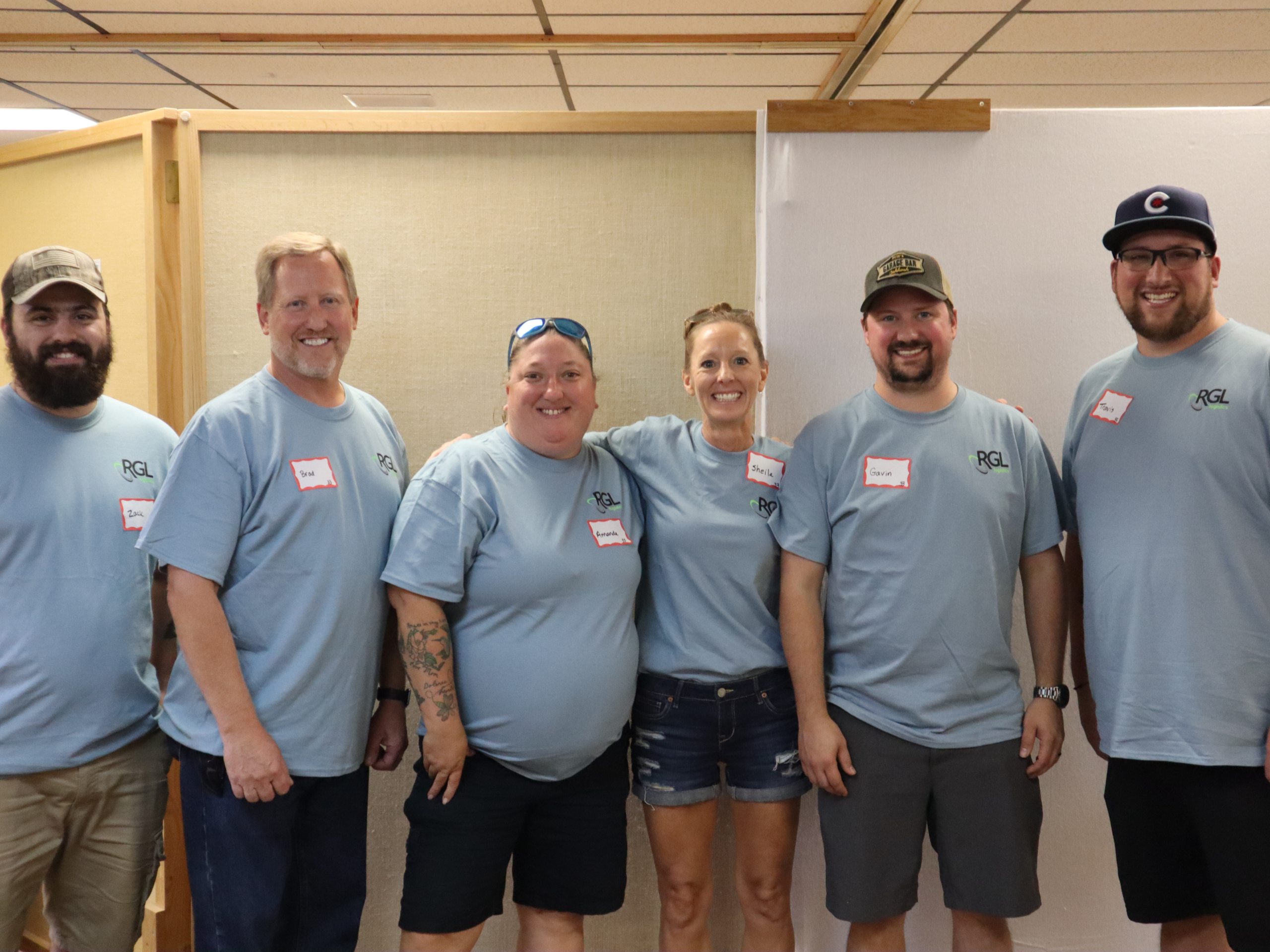 Teammates volunteer with Fox Cities Habitat for Humanity