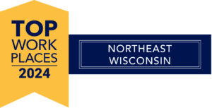 Prairie Vision Northeast Wisconsin Top Workplace logo